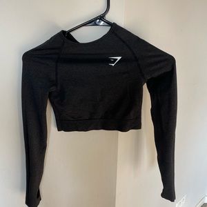GYMSHARK Vital Seamless Crop Long Sleeve